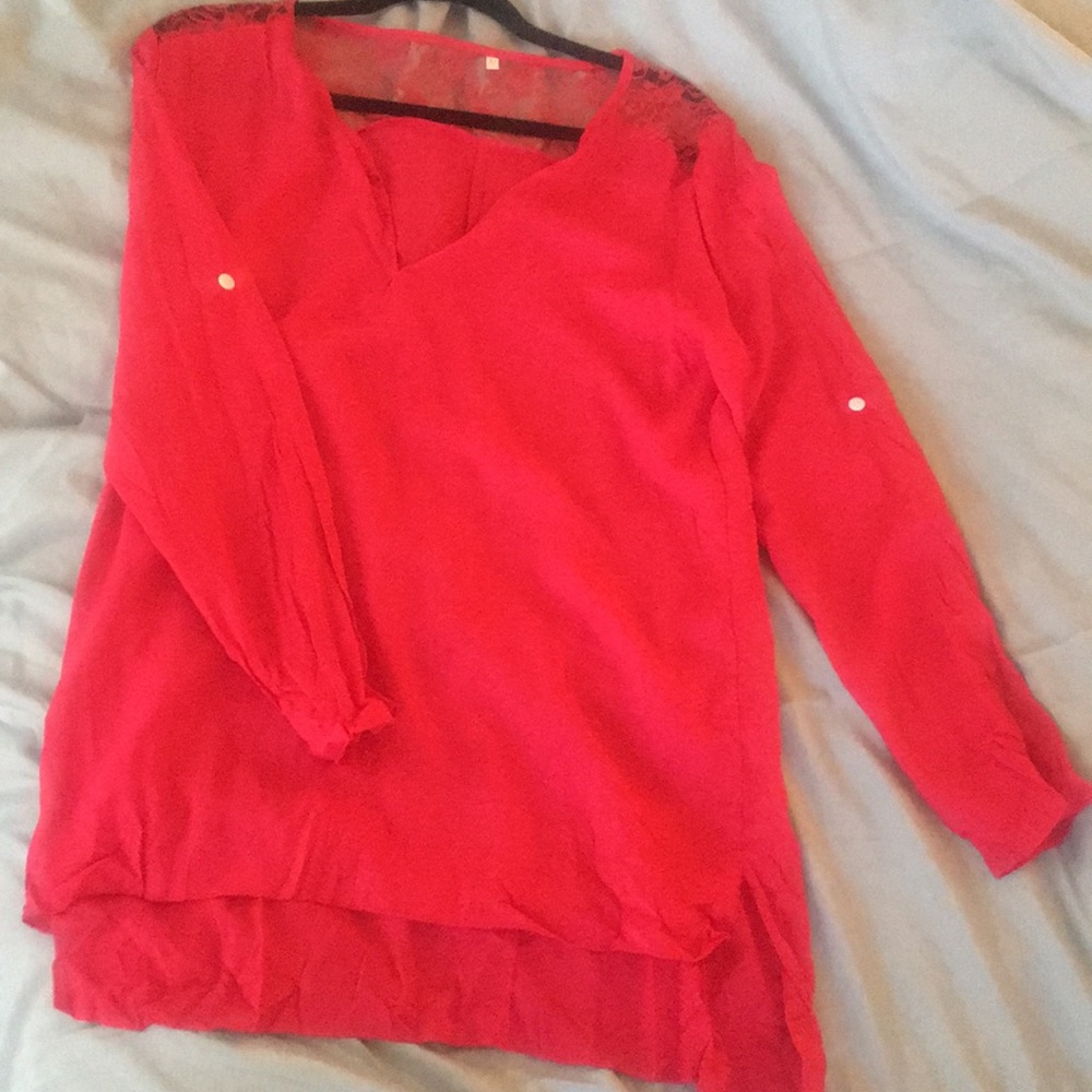 NWOT Pink Top